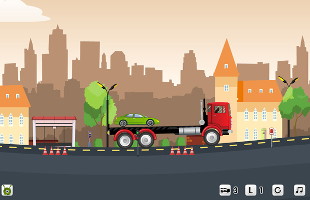 truck transporter games