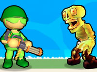 Destruction of Stickman Zombie