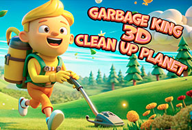 Garbage King 3D - Clean Up Planet